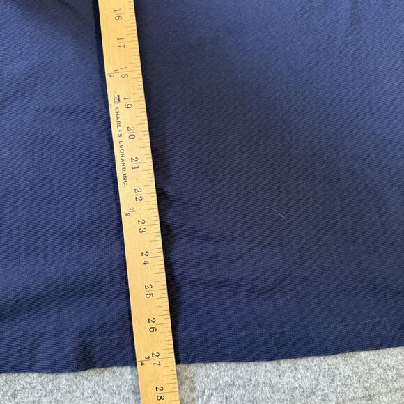 Lacoste Sport Shirt Mens 2XL Red White Navy Blue Colorblock Crewneck Tee Logo - Picture 8 of 9